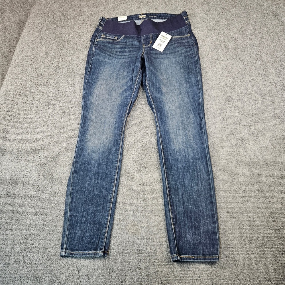Signature by Levi Strauss Gold Label Maternity Skinny Jeans Blue Medium NEW